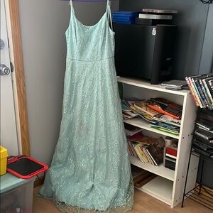 Morgan & Co. Light Blue Dress